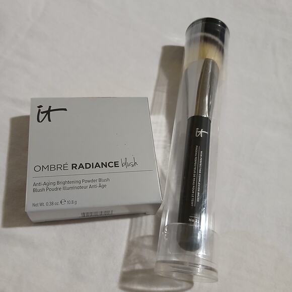 IT Cosmetics OMBRE RADIANCE blush LOVE and HEAVENLY LUXE brush #22 - Picture 3 of 9